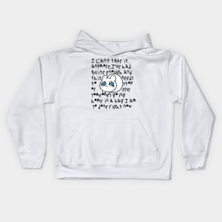 He's had enough Kids Hoodie